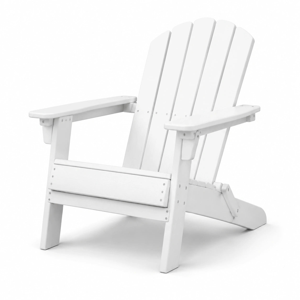 Adirondackstuhl Polystyrol Weiß 78x88x90 cm