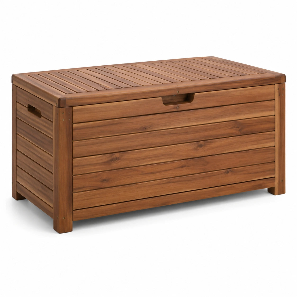 Gartenbox Akazienholz Braun 120x50x45 cm