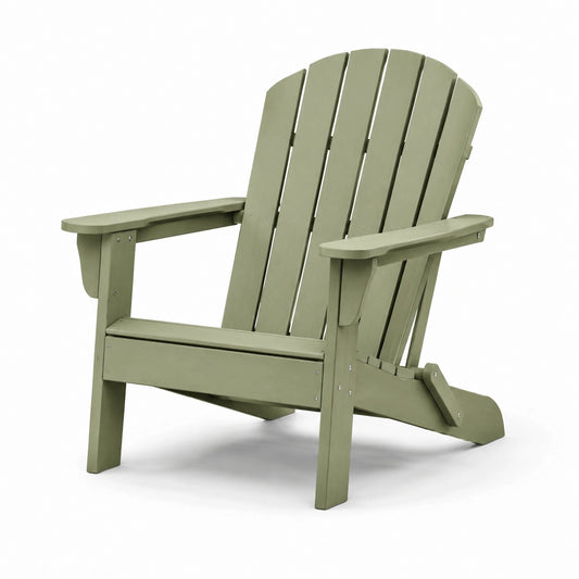 Adirondackstuhl Holz Grün