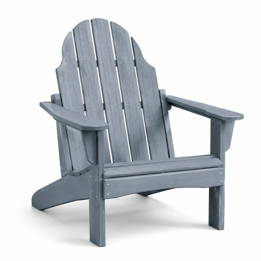 Adirondackstuhl Kiefernholz Blau 90x80x100 cm